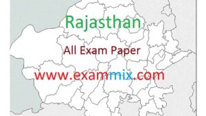 All Competitive Exam Question Paper of Rajasthan